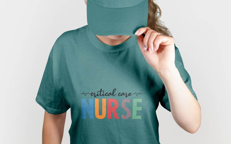 Critical Care Nurse Shirt Design | ICU Nurse Life PNG T-shirt
