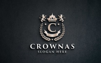 Luxury Letter C Crest Logo