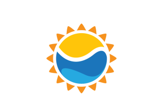Sunrise Logo Template Design