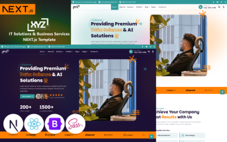 XYZ — IT Solutions & Business Services NEXT.js 16 Website Template