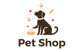 Happy Tail Animal Shop logo design