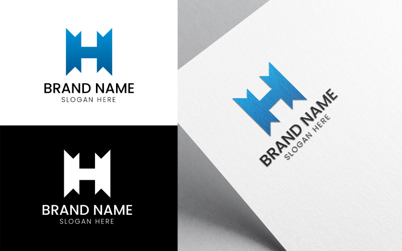 Letter H mountain business consulting Logo-1013 Logo Template
