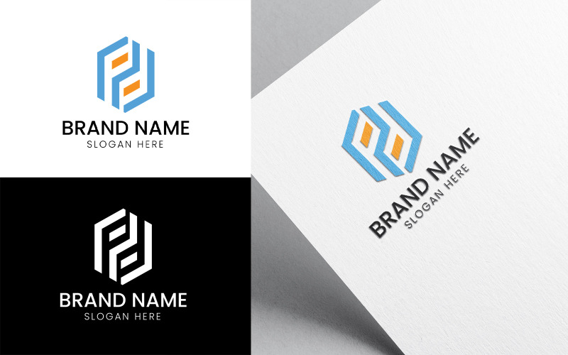 Letter PP company logo-1012 Logo Template