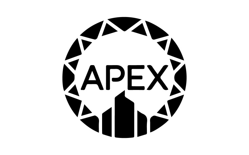 Minimalist Logo Design with Abstract Geometric Shapes for Modern Corporate Brand Identity Logo Template