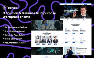Techco - IT Solution & Business Multipurpose WordPress Theme