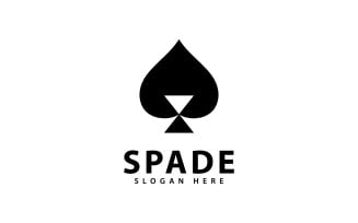 Ace of Spade Logo Design Vector Icon 6