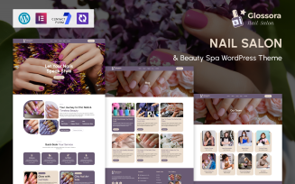 Glossora – Nail Salon & Beauty Spa WordPress Theme
