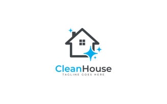House Cleaning Logo Design Template