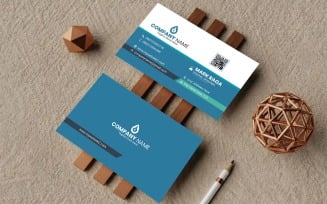 Modern Business Card Design Template And Corporate Identity Template