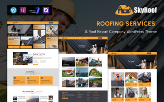 SkyRoof – Roofing Services & Roof Repair Company WordPress Theme