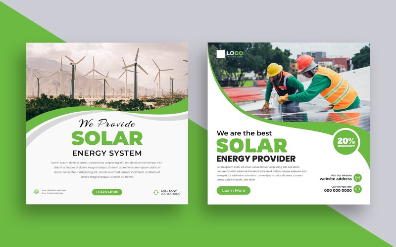 Solar Energy Social Media Post Ver-3