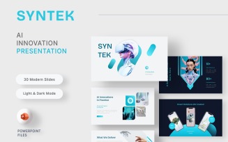 Syntek - Futuristic Technology PowerPoint Template