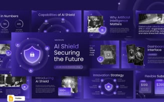 AI Cyber Security Google Slides Template