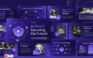 AI Cyber Security PowerPoint Template