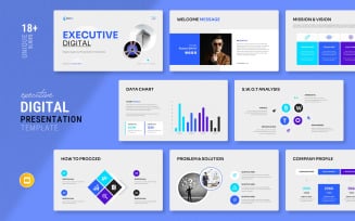 Executive Digital Google Slide Template