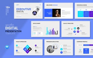 Executive Digital Keynote Template