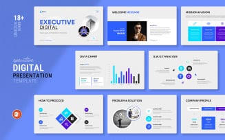 Executive Digital PowerPoint Template