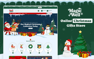 Magic Well – Christmas Responsive Shopify Theme for eCommerce