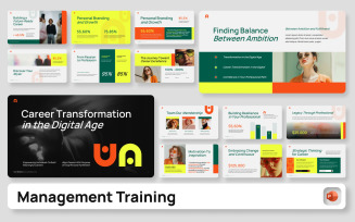 Management Training PowerPoint Presentation Template