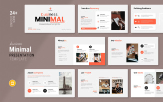 Minimal Google Slides Presentation - Template