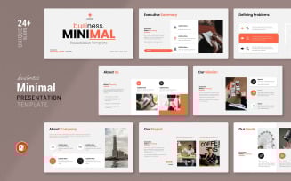 Minimal PowerPoint Presentation - Template