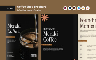 Premium Café Marketing Brochure