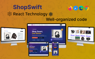 ShopSwift – Modern React eCommerce Frontend Theme