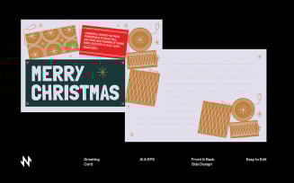 Merry Christmas Greeting Card