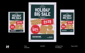 Modern Christmas Big Sale Flyer