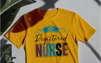 Registered Nurse With Cap T-Shirt | RN Shirt | Nursing Graduation Gift | Healthcare Worker Top