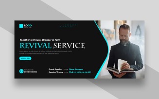 Revival Conference Service Facebook Cover Ver-4
