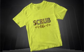 School Nurse With Stethoscope – Cute Medical Nurse Shirt Design