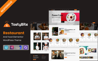 TastyBite - Street Food Restaurant Elementor Wordpress Theme