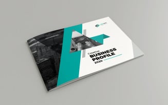 A5 Landscapes Brochure Template Design Indesign