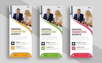 Marketing Agency Roll Up Standee Banner Ver-1