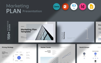 Marketing Plan Presentation with Canva, PowerPoint, Keynote, Google Slides