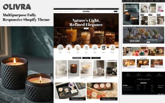 Olivra – Candle Responsive Shopify Theme for eCommerce