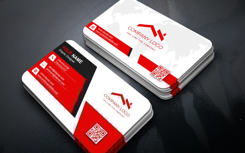 Bold Real Estate Realtor Business Card Template PSD Corporate Identity