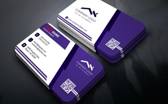 Clean Real Estate Agent Business Card Template PSD