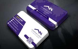 Creative Real Estate Business Card Template for Property Agents