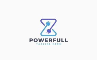 Infinity Power Logo Template Design