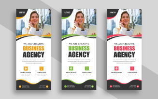 Marketing Agency Roll Up Standee Banner Ver-4