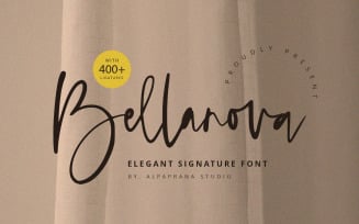 Bellanova - Signature Font