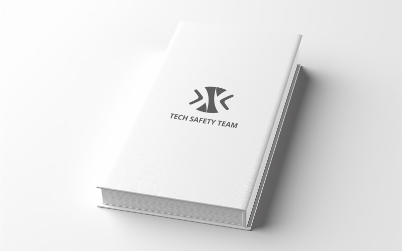 Professional White Hardcover Book Mockup Angled View Product Mockup