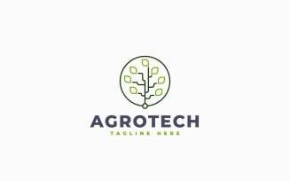Agro Tech Logo Template Design