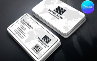 Elegant Luxury Business Card Template Canva