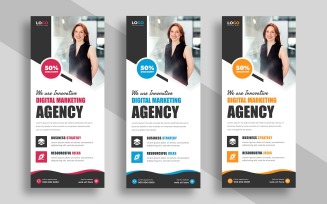 Marketing Agency Roll Up Standee Banner Ver-10