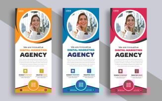 Marketing Agency Roll Up Standee Banner Ver-12