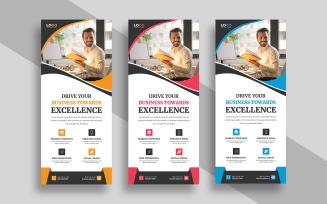 Marketing Agency Roll Up Standee Banner Ver-5