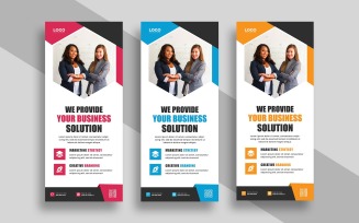 Marketing Agency Roll Up Standee Banner Ver-6